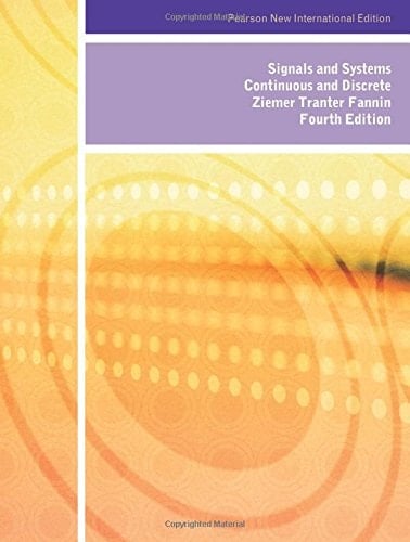 Signals and Systems Pearson New International Edition