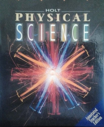 Holt Physical Science Annotated teacher's ed