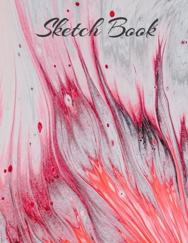 Sketch Book: Notebook for Drawing, Writing, Painting, Sketching or Doodling, 120 Pages, 8.5x11 Abstract Cover
