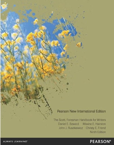 The Scott Foresman Handbook for Writers Pearson New International Edition