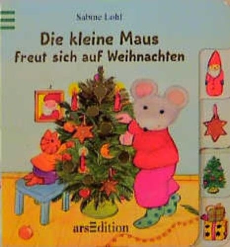 Die kleine Maus freut sich auf Weihnachten