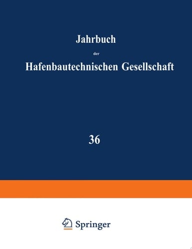 Jahrbuch der Hafenbautechnischen Gesellschaft 1977/78