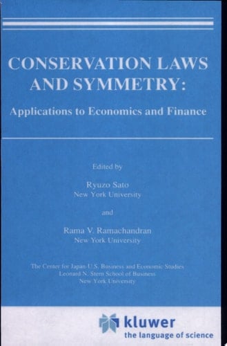 Conservation Laws and Symmetry: Applications to Economics and Finance
