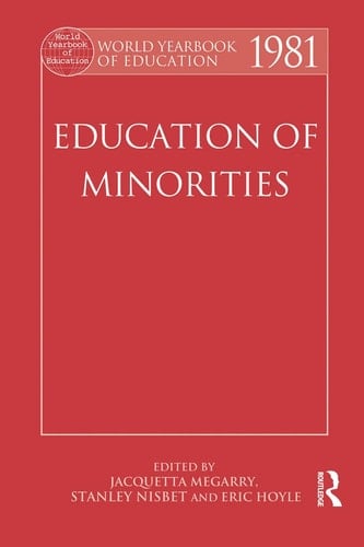 World Yearbook of Education 1981 Education of Minorities