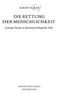 Die Rettung der Menschlichkeit: Lessings Dramen in literaturpsychologischer Sicht (German Edition)