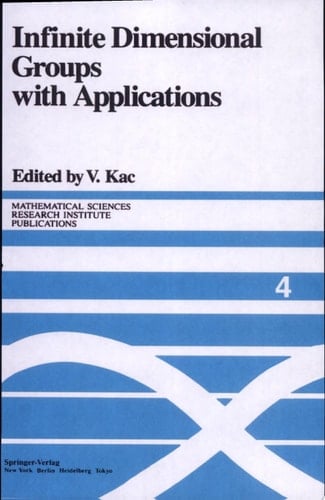 Infinite Dimensional Groups with Applications