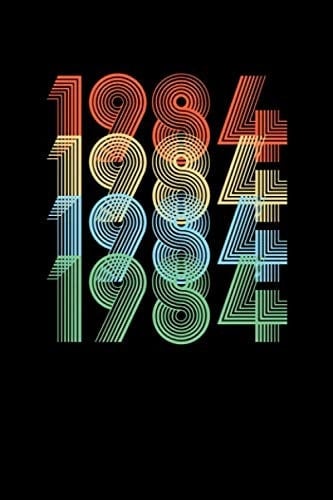 1984 Birthday Journal Book: 1984 Birthday Journal Book