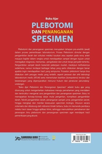 BUKU AJAR PLEBOTOMI DAN PENANGANAN SPESIMEN
