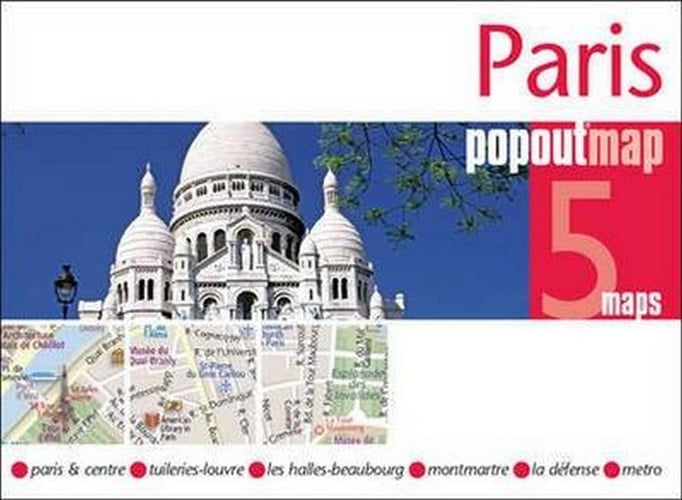 Paris Popout Map