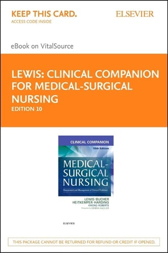 Clinical Companion to Medical-Surgical Nursing - Elsevier eBook on VitalSource (Retail Access Card): Clinical Companion to Medical-Surgical Nursing - Elsevier eBook on VitalSource (Retail Access Card)