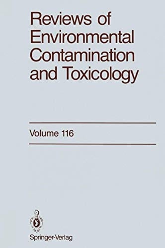 Reviews of Environmental Contamination and Toxicology Continuation of Residue Reviews