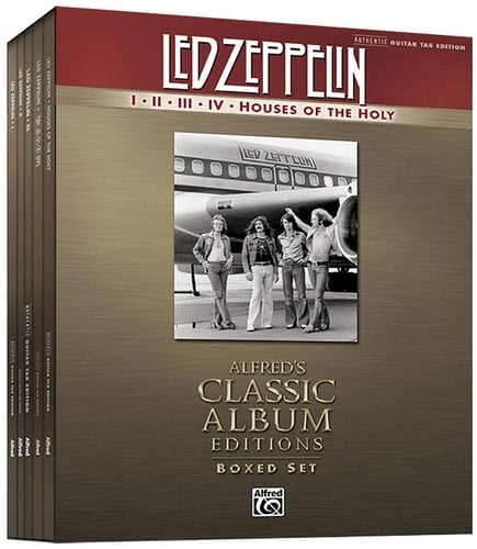 Led Zeppelin I-Houses of the Holy (Boxed Set) Authentic Guitar Tab, Book (Boxed Set)
