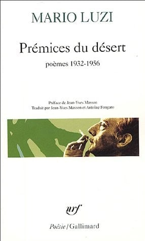 Prémices du désert Poésie 1932-1957