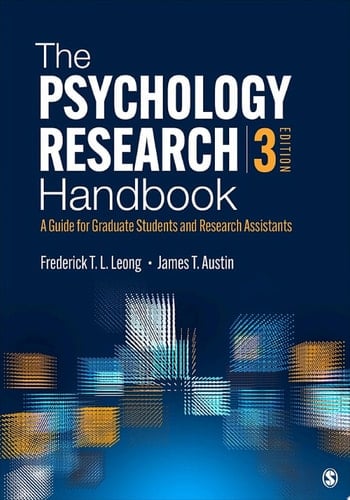 The Psychology Research Handbook A Guide for Graduate Students and Research Assistants