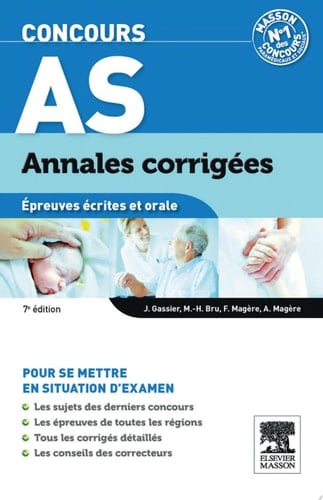 Annales corrigées Concours AS