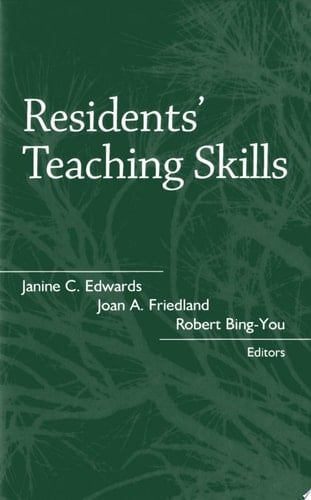 Residents' Teaching Skills