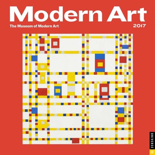 Modern Art 2017 Wall Calendar