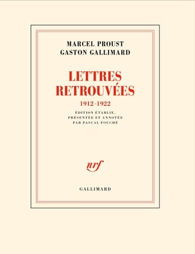 Lettres retrouvées 1912-1922