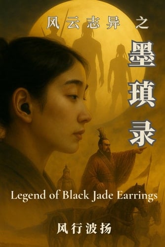 : Legend of Black Jade Earrings