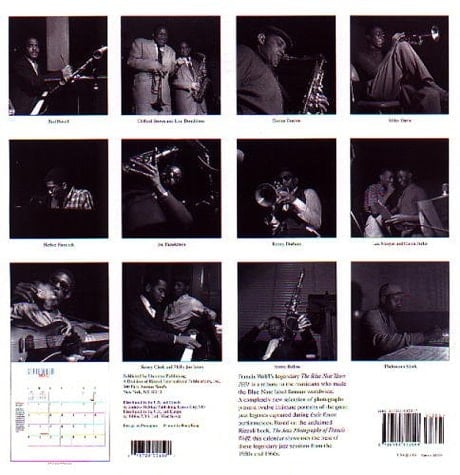 Blue Note Years 2001 Calendar
