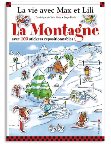 La Montagne avec 100 stickers repositionnables