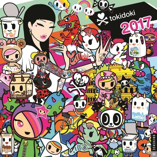 tokidoki 2017 Wall Calendar