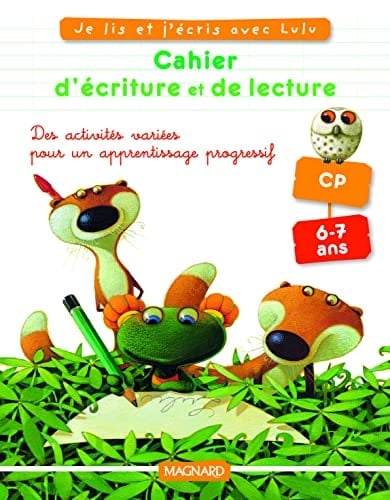 Cahier d'écriture et de lecture CP