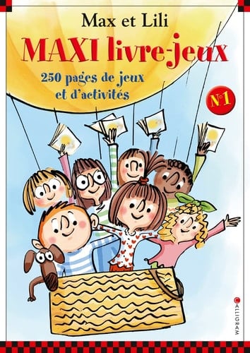 Maxi livre-jeux Max et Lili
