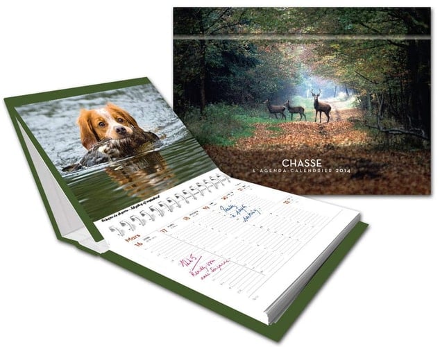 Chasse l'agenda calendrier 2014