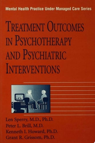 Treatment Outcomes In Psychotherapy And Psychiatric Interventions