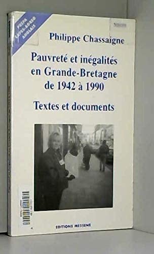 Pauvreté et inégalités en Grande-Bretagne, 1942-1990