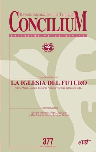 La Iglesia del futuro Concilium 377