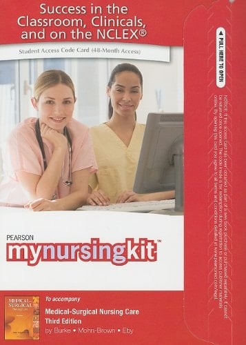 Medical Surgical Nursing Care Mynursingkit Student Access Code Card