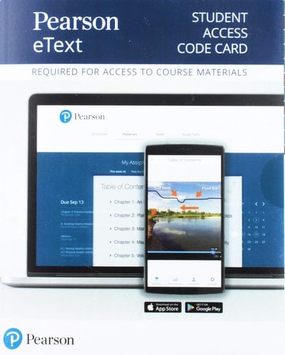 Pearson Etext Applications and Investigations in Earth Science Access Card
