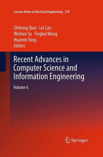 Recent Advances in Computer Science and Information Engineering Volume 6