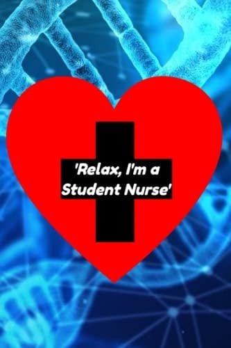 Nursing Study Weekly Planner Notebook 120 Pages 6x9 for Trainee Nurses and Medical Students. Perfect Gift for Nursing Student, Undergraduate Nurse Or Medical Student