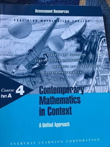 Contemporary Mathematics in Context A Unified Approach. Course 4