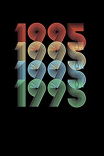 1995 Birthday Journal Book: 1995 Birthday Journal Book