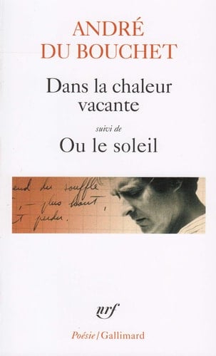 Dans La Chaleur Vac Ou (Poesie/Gallimard) (French Edition)