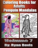 Coloring Books for Adults - Penguin Mandalas