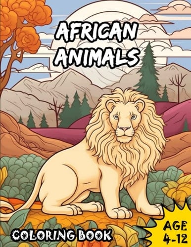 Animals: Africa: coloring book (CreActivity)