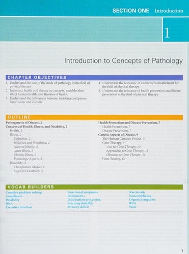 Pathology for the Physical Therapist Assistant