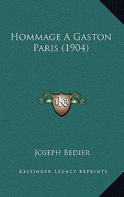 Hommage A Gaston Paris (1904) (French Edition)