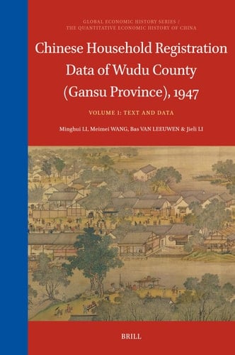 Chinese Household Registration Data of Wudu County (Gansu Province), 1947