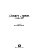 Giuseppe Ungaretti, 1888-1970 (Italian Edition)