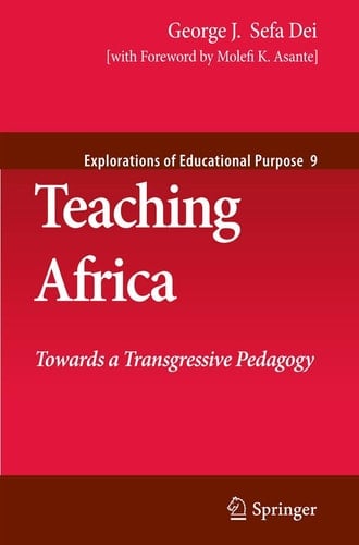 Teaching Africa Towards a Transgressive Pedagogy