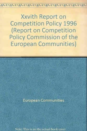 Report on Competition Policy, 1995
