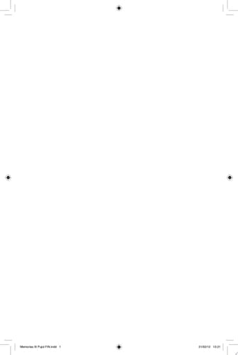 Memorias (1993-2011) años decisivos