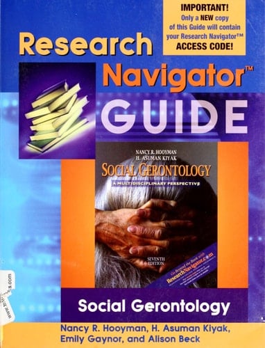 Research Navigator Guide: Social Gerontology