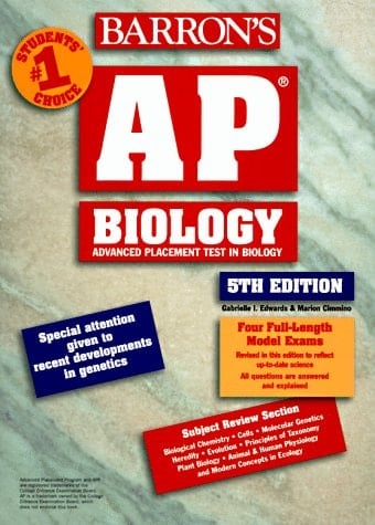 AP Biology Advanced Placement Test in Biology